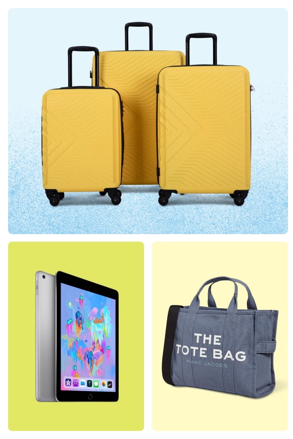 Up to $100 off travel go-tos. Luggage, weekender bags & more.