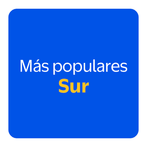 Más populares Sur