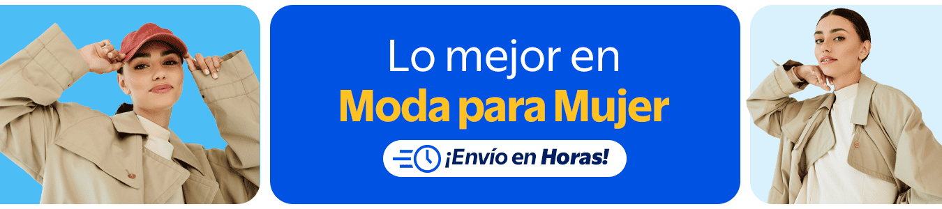 Lo mejor en Moda para mujer ¡Envío en Horas!