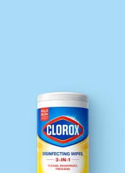 Clorox disinfecting wipes.