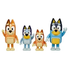 (Azulado a) Bluey Bingo Brinquedo de pelúcia, Soft Cartoon Dog Família Stu  no Shoptime