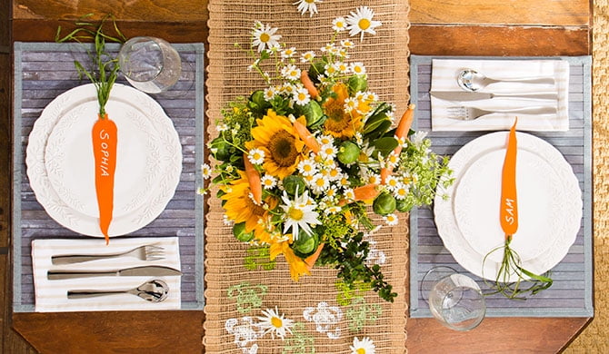3 Easy DIY Spring Table Setting Ideas - Walmart.com 3 Easy DIY Spring Table Setting Ideas - Walmart.com