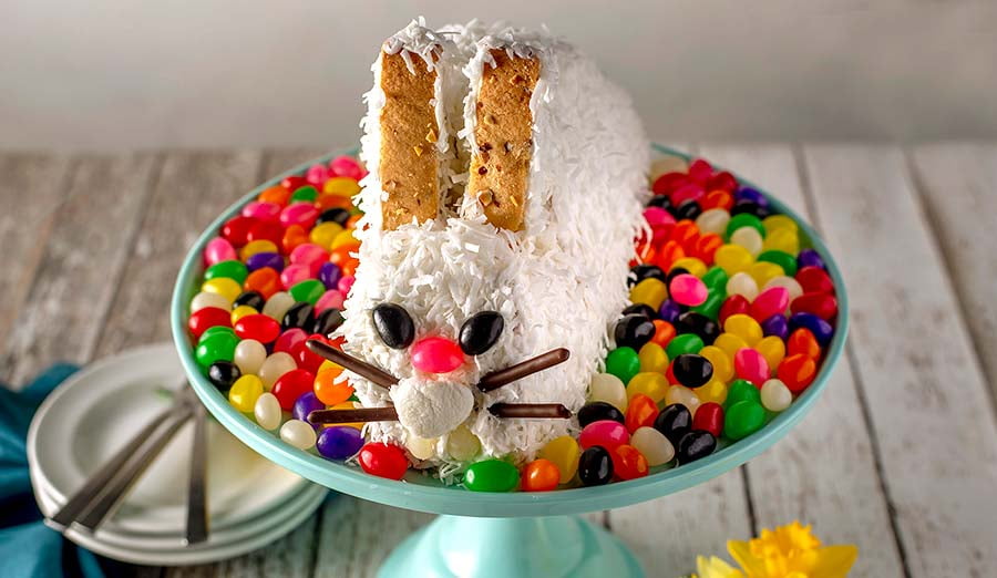 Easter Bunny Cake How to