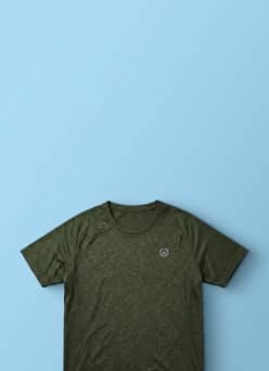Men’s dry fit athletic shirt.