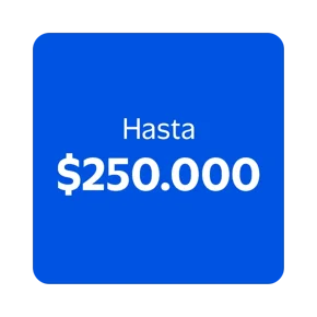 Hasta $250.000