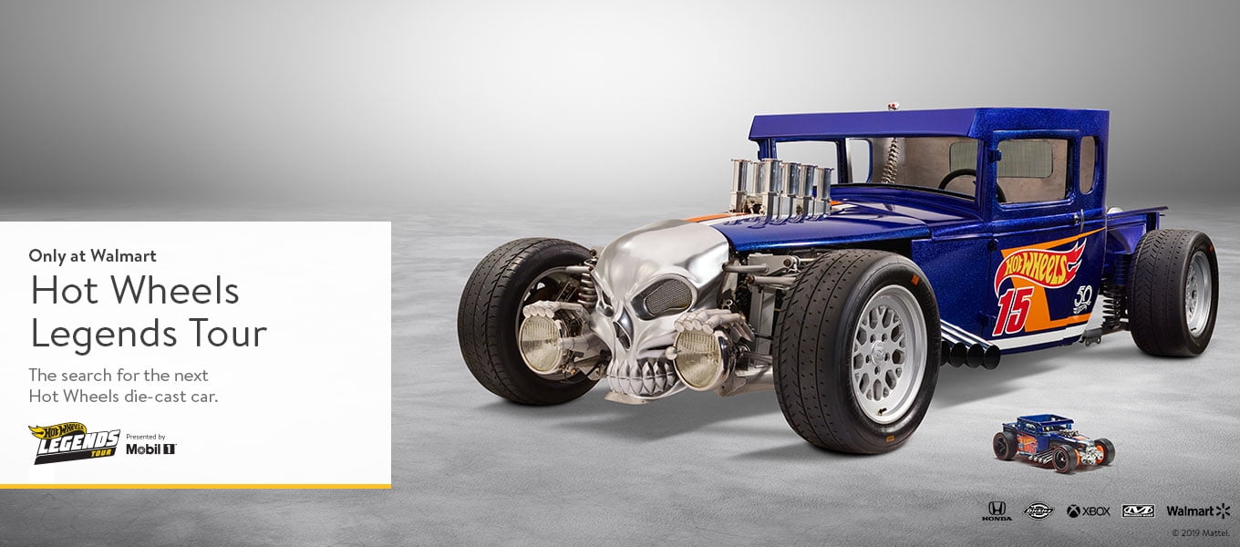 walmart hot wheels legends tour