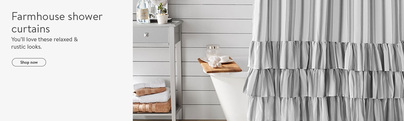 images Farmhouse Shower Country Shower Curtain Sets farmhouse shower curtains walmart com