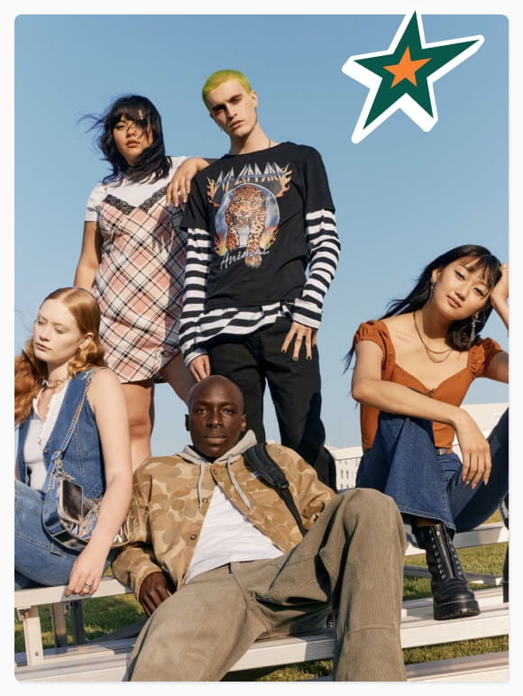 Fresh fits for college. Show off your style all year long. Shop now.