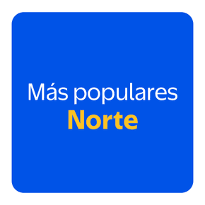 Más populares Norte