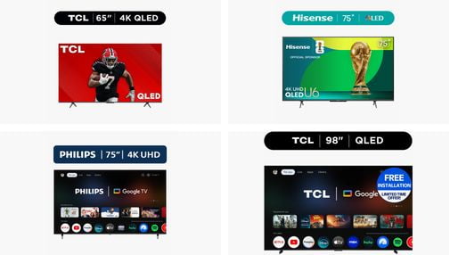 Smart TV's with Google TV built-in