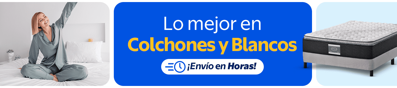 Lo mejor en Colchones y Blancos ¡Envío en Horas!