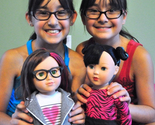my twin dolls
