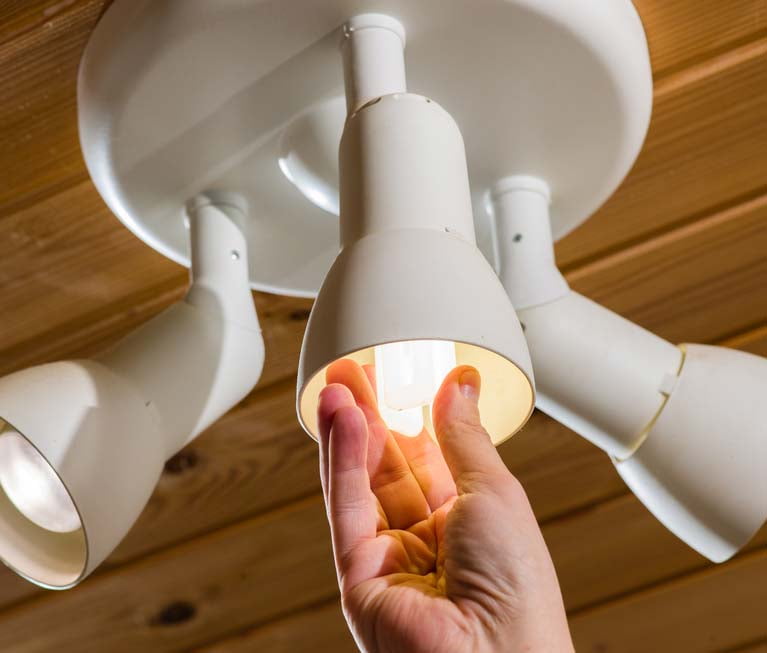 light fixture change