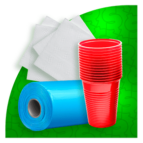 Platos, Vasos y Cubiertos Desechables