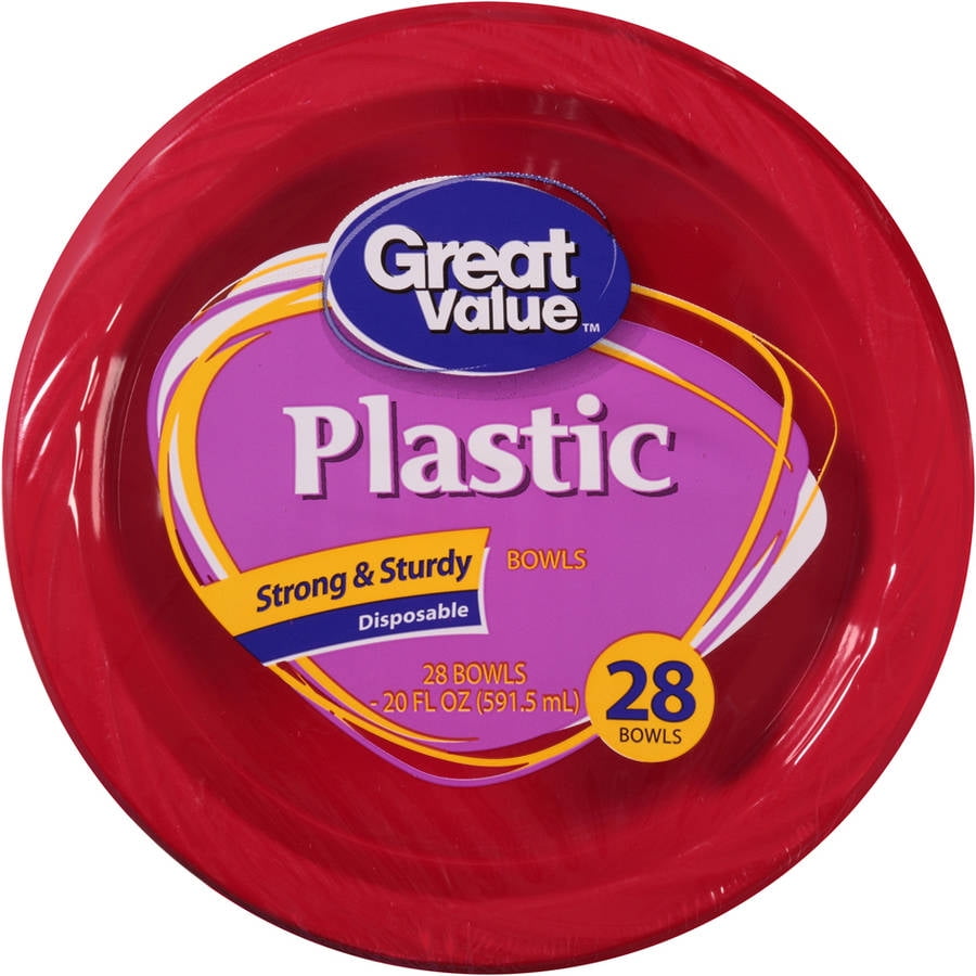 Plastic Bowls in Disposable Tableware
