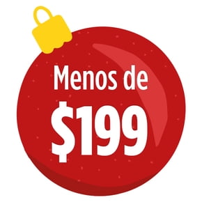 Menos de $199