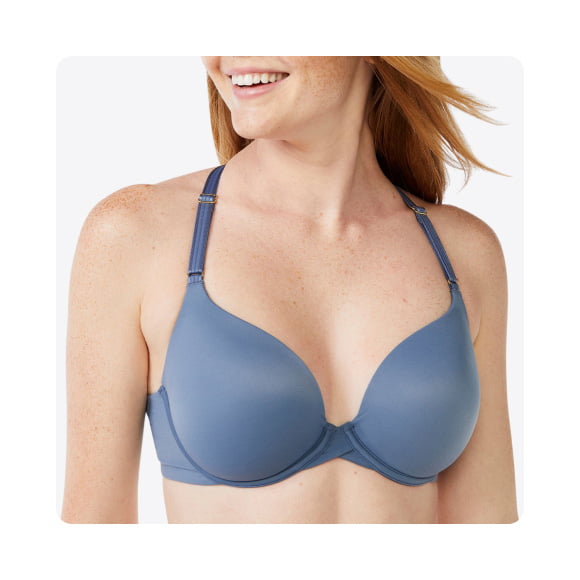 No Boundaries Juniors Flex Wire T-Shirt Bra with Stretch Cup, Sizes 32B to  40DD