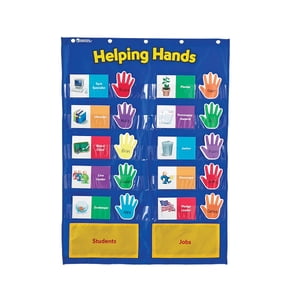 Pocket charts for K-12 classrooms to display schedules, lessons, and student activities