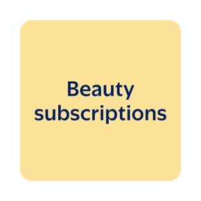 Beauty subscriptions