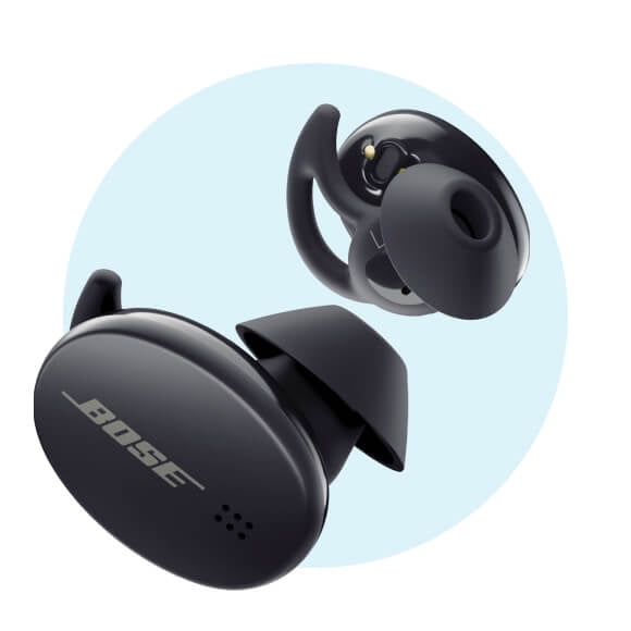 Headphones + Earbuds, Over-Ear, Sports 
