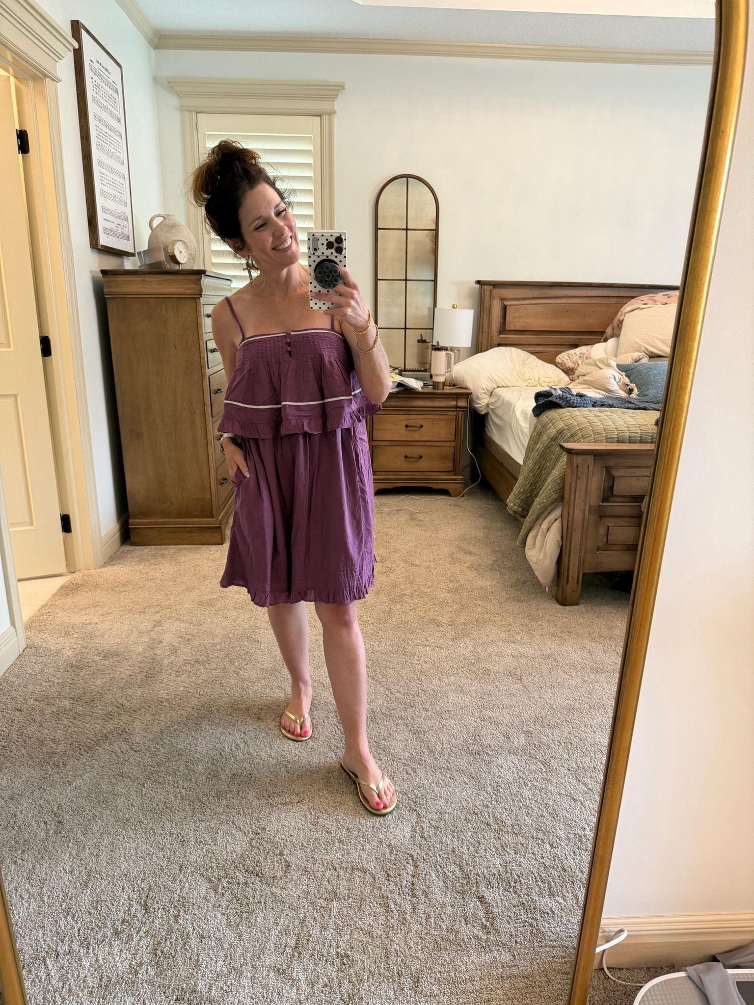 Love this little purple dress, simple yet adorable , Shop post,