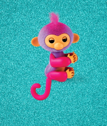 Fingerlings Interactive Baby Monkey Charli, 70+ Sounds & Reactions, Heart Lights Up, Fuzzy Faux Fur, Reacts to Touch (Ages 5+)