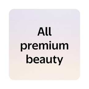 All premium beauty brands