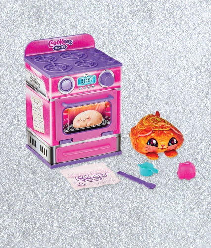 Cookeez Makery Cinnamon Treatz Pink Oven, Scented, Interactive Plush, Styles Vary, Ages 5+
