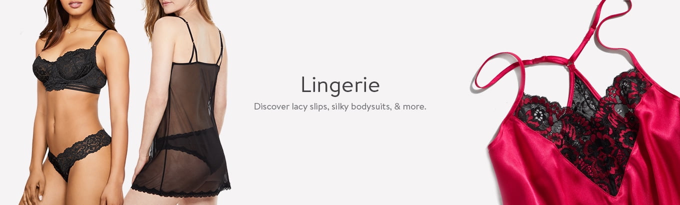 walmart lingerie in store