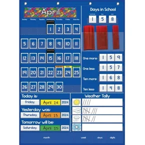 Pocket charts for classrooms and schools 
