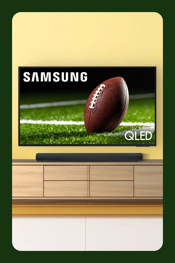 Throw the ultimate watch party. Get in the game with TVs, speakers & more. Shop now.