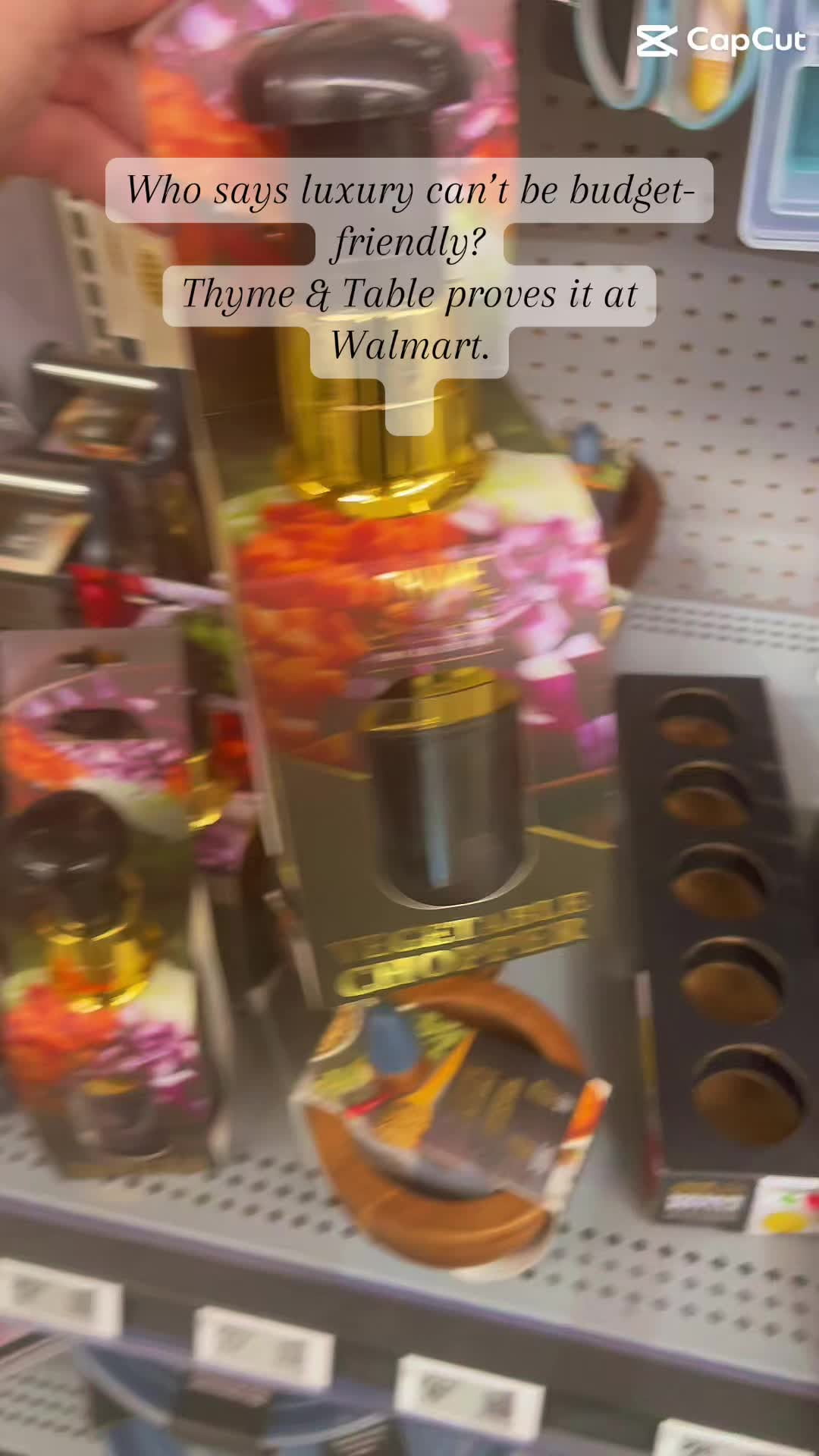 Who says luxury can’t be budget friendly? Thyme & Table proves it at Walmart. , Shop post,