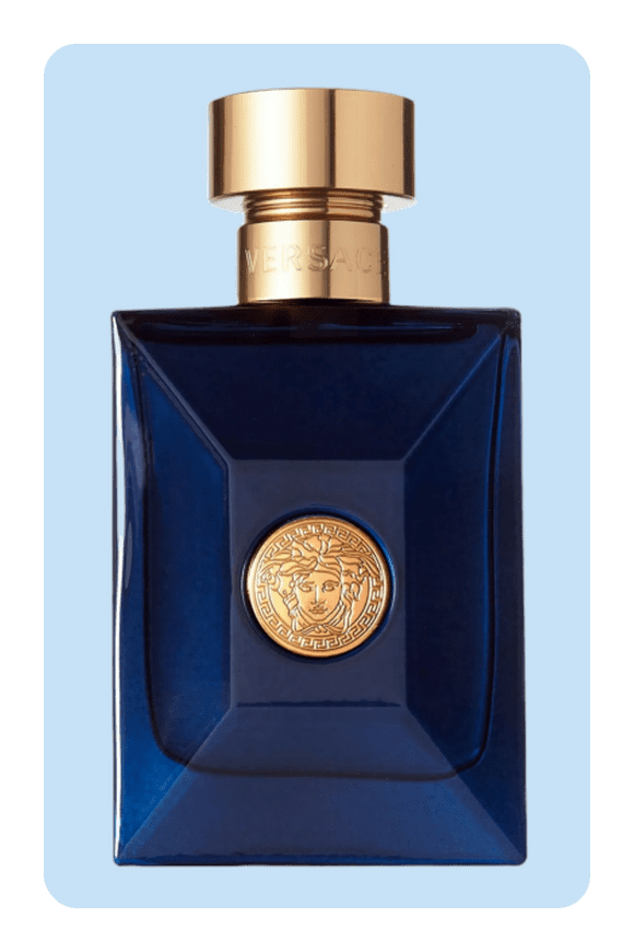 Image shows Versace Dylan Blue Eau de Toilette, Cologne for Men, 1.7 fl oz
