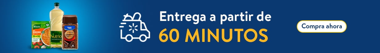Entrega a partir de 60 minutos