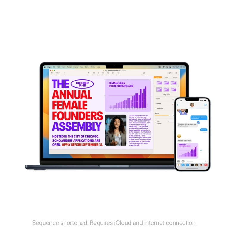 Apple MacBook Air 13.3 inch Laptop - Space Gray. M1 Chip, 8GB RAM, 256GB storage