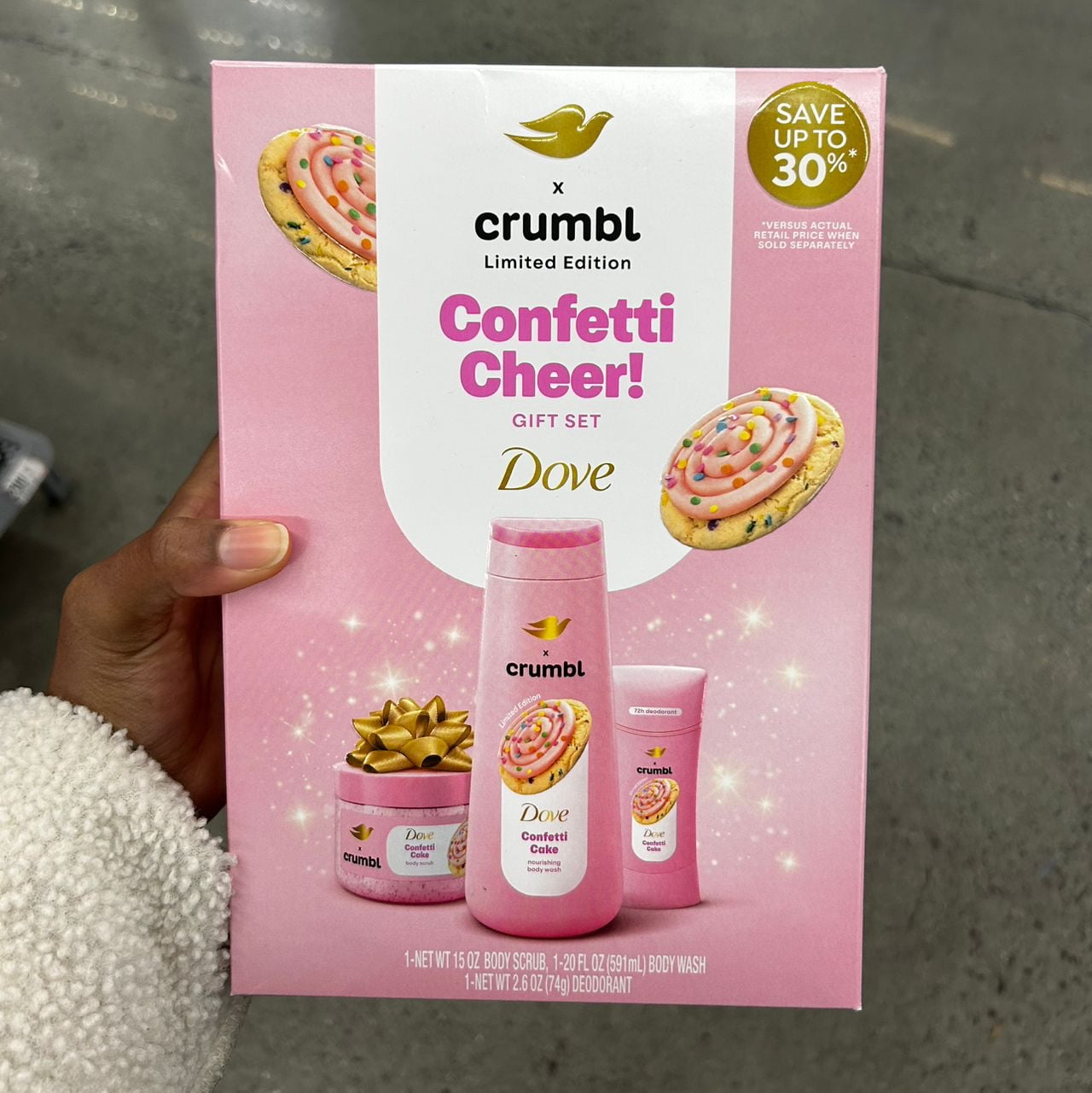 Limited Edition Crumbl x Dove Gift Set!, Shop post, 