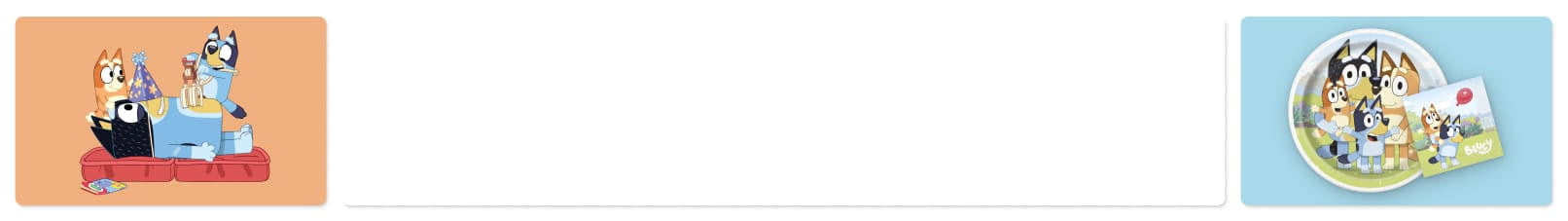 Bluey party supplies—hooray! It’s a party with the Heelers. Shop now.