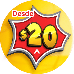 Hasta $25