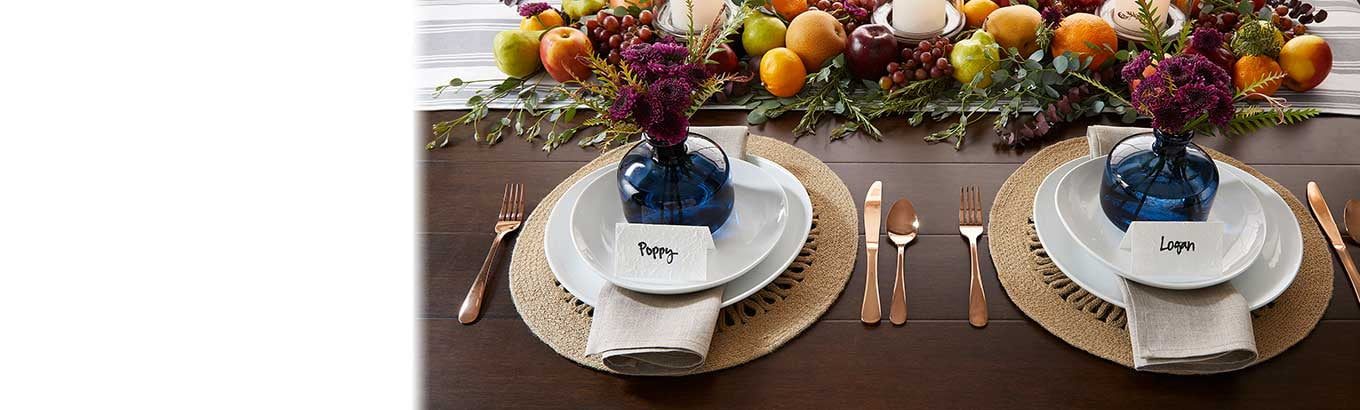 Discover a bounty of fall dinnerware from Better Homes and Gardens.