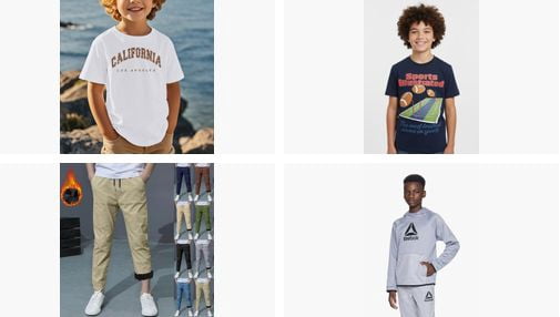 Grandsons (Ages 8 - 12) — Style in Motion: Hoodies & Sport Looks