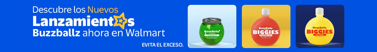 ¡Nuevo lanzamiento! Buzzballz ahora en Walmart