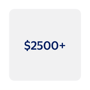 $2500+