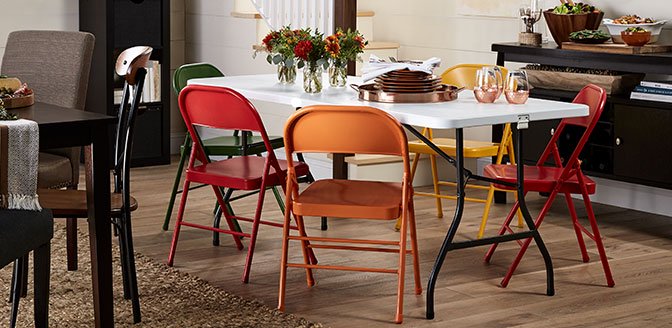 Rustle up extra chairs for guests. 