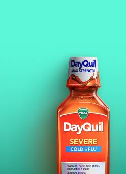 Cold and flu relief in as fast as one hour.