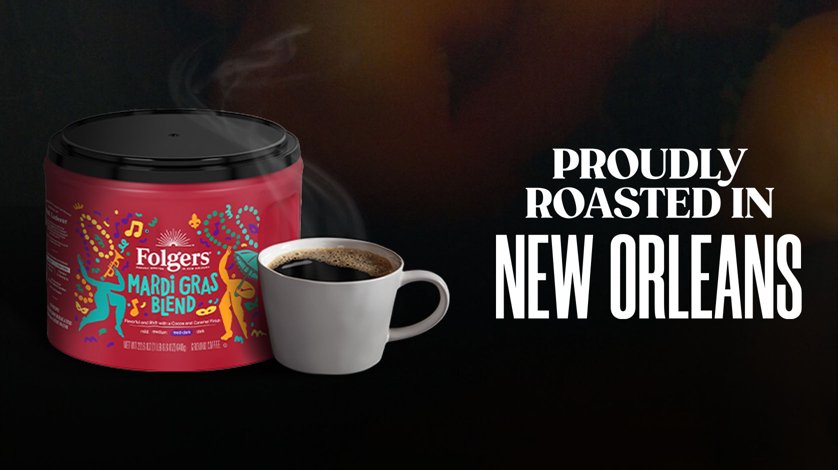 folgers mardi gras coffee review