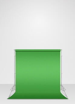 Image of a green photo backdrop. Backdrops & lights. Shop now.