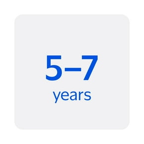 5–7 years