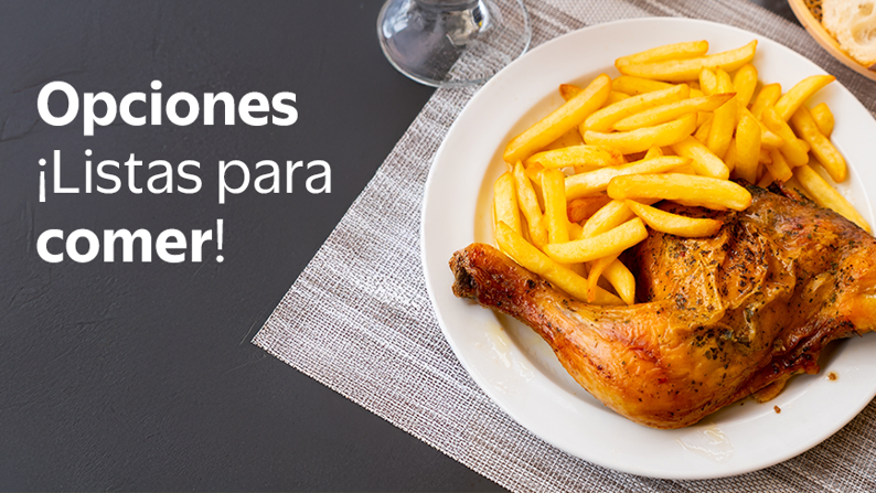 Opciones ¡Listas para comer!