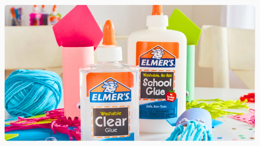   Basics All Purpose Washable School Clear Liquid Glue -  Great for Making Slime, 1 Gallon : Arts, Crafts & Sewing