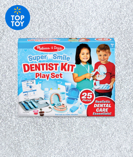 Melissa & Doug Super Smile Dentist Kit With Pretend Play Set of